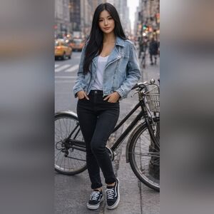 Women's Light Blue Denim Jacket